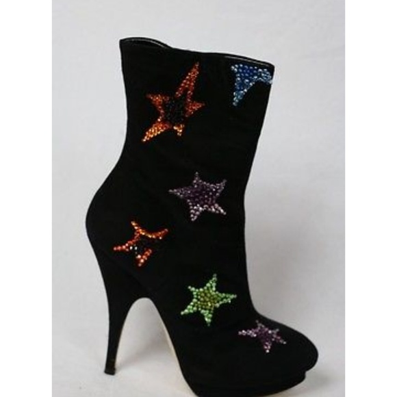 RHINESTONE STAR GIUSEPPE BOOT - Picture 2 of 2